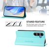 For Samsung Galaxy S24+/Galaxy S25+ RINACASIS RC01 Leather Case RFID Blocking Wallet Stand Magnetic Closing Shockproof Phone Cover