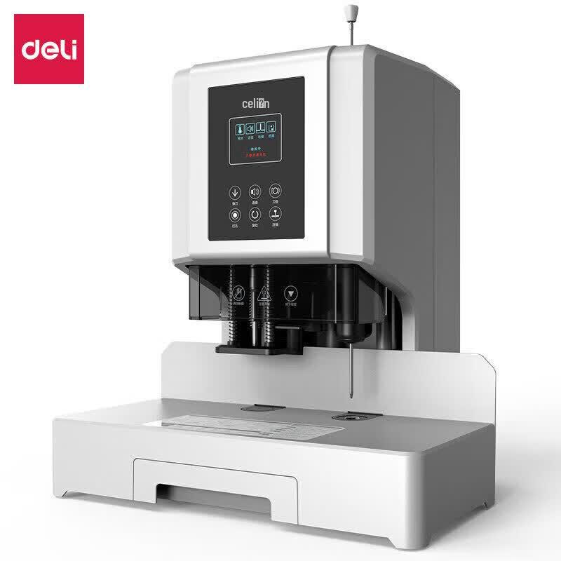 Deli Financial Binding Machine CN plug (adapter included)