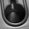 Cars Accessories Rear Seat Cup Holder Cover For Hyundai Ioniq 5 N 2025 Carbon Fiber Car Decoration Upgrade Modify A Car