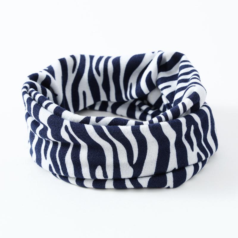 Двухслойный шарф-манишка в корейском стиле: Унисекс Осенне-зимний шарф и эластичная повязка на голову