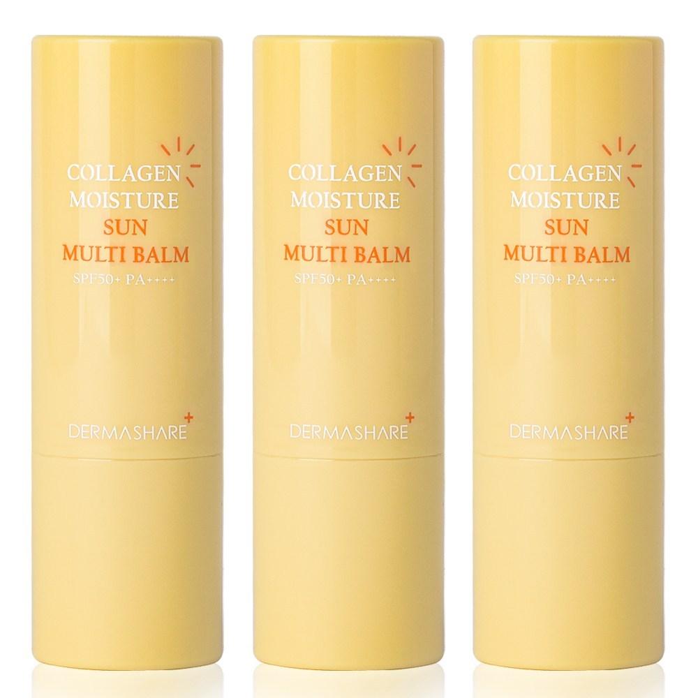 Dermashare Collagen Moisture Sun Multi Balm, 11g, 3 Units