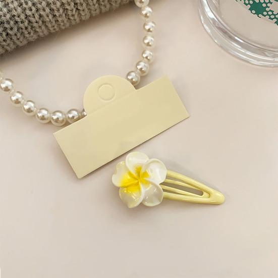 1 пара женских заколок для волос в форме цветка, заколки-автоматы с сильным захватом, декоративные шпильки для волос, пляжный отдых, повседневная вечеринка, аксессуары для волос