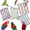 Pet Hammock Toy Hamster Squirrel Puppy Net Rope House Balcony Hammock Colorful Weave Climbing Net Parrot Bird Net
