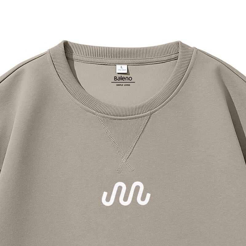 Baleno Men's Crew Neck JPB Triangle Graphic Sweatshirt