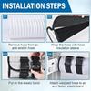 Reusable AC Insulated Hose Cover Air Conditioner Hose Cover  Portable Air Conditioner