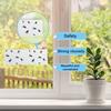 30Pcs Fruit Fly Traps Indoors Window Fly Traps Strong Adhesive Fly Paper Catch Flies Sticky Traps Effective Pest Glue Traps