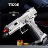 Автоматический пистолет Desert Eagle TTI2011 USP с функцией непрерывной стрельбы и выбросом гильз, игрушечный револьвер для стрельбы на открытом воздухе