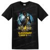 Sleepaway Camp Horror Movie T Shirt Killer Campfire Skeletons Slasher Art Tee