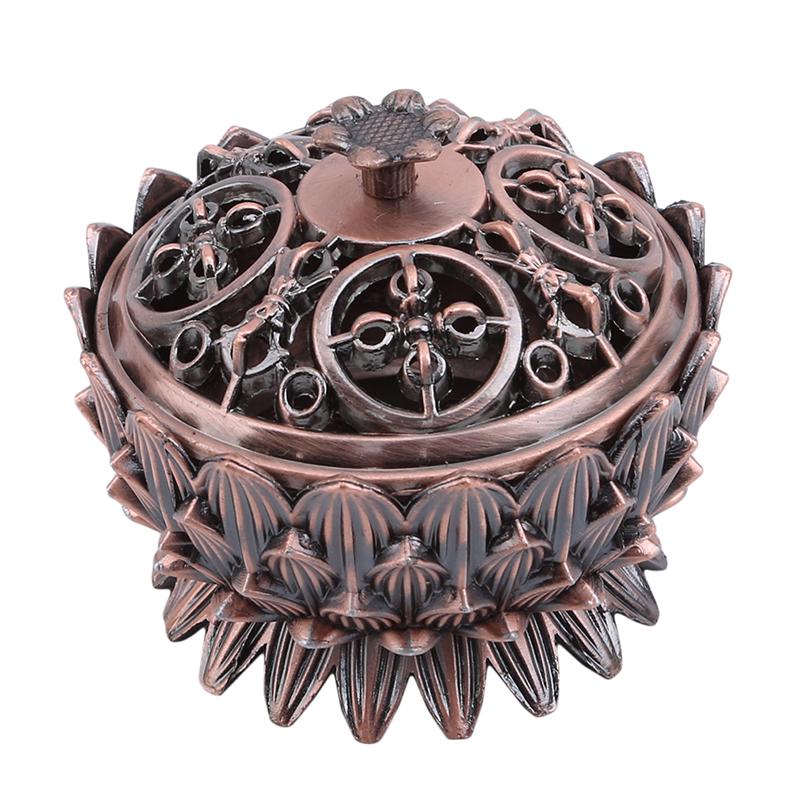 Lotus Incense Incense Burner Alloy Auspicious Tea Ceremony Incense Crafts