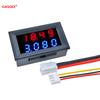 Voltmeter Ammeter DC 200V 10A  Blue Red Dual Digital LED Display Ampere Volt Voltage Current Meter Tester Detector 4 Bit 5 Wires