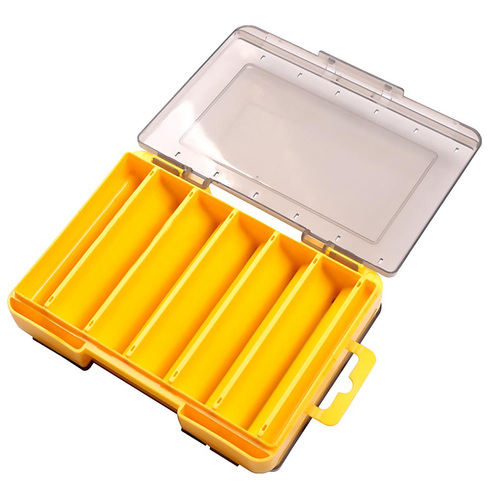 MY# Fishing Lure Box Double Side Artificial Bait Case Organizer Lure Fishing Tac