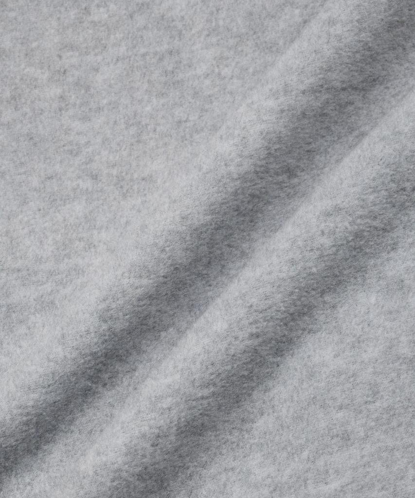 TIENJITIUMEON W Oversized Fleece Half Zip-Up (Light Gray) Tnts6F100G2