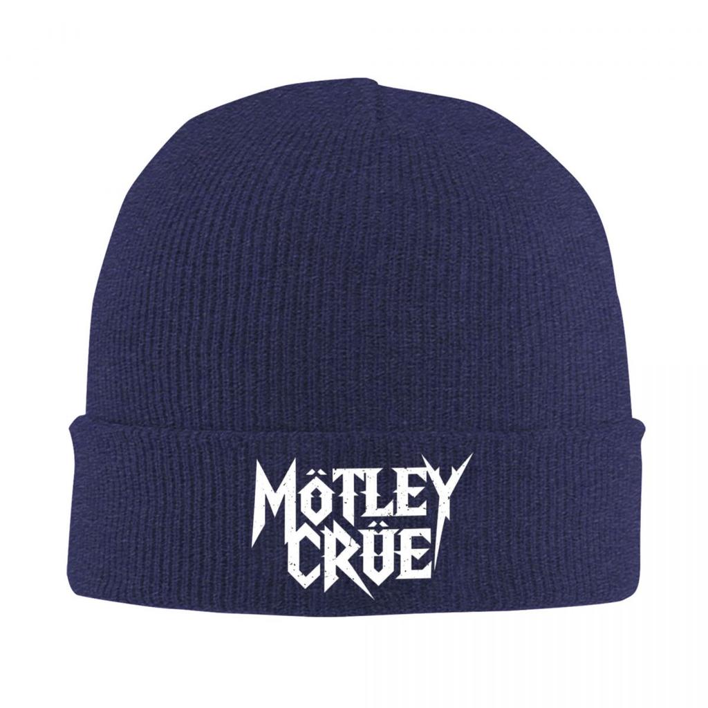 Motleys Crues Металл Рок Теплая Вязаная Шапка Модная Шапка-Бини Осень Зима Уличные Шапки-Бини для Мужчин Женщин Взрослых