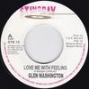 7inch Record GLEN WASHINGTON - Love Me With Feeling / Complete Dub STR75 Stingray Record 2001 Jamaica Reggae, Ska & Dub Used