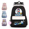 New Animation Peripheral Doraemon School Bag Backpack Cartoon Backpack Large Capacity Student School Bag Stationery