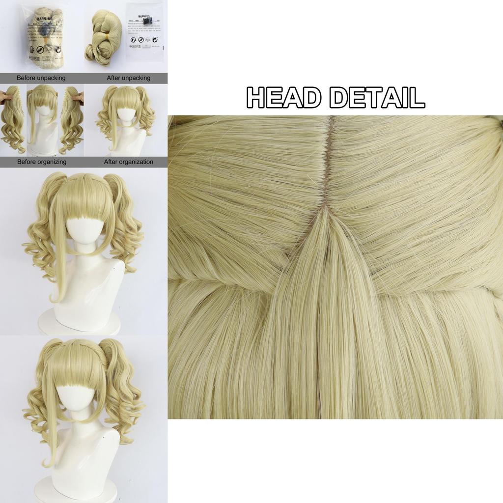 Black Butler Cosplay Wigs For Elizabeth Midford With Airy Natural Feel For Stage And Event Use