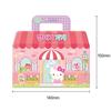 Sanrio Mini Three-bag Sticker Hello Kitty Hamburger Shop, a Popular Character In Korea