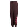 Детские спортивные штаны Adidas YG Linear Red (Размер 14-16 лет ЕС - 170 Великобритания)