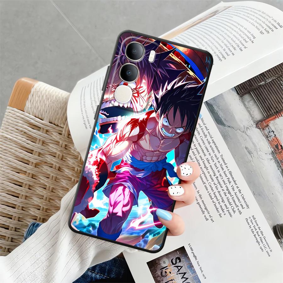 Чехол для телефона для Vivo Y52S Y93 Y71 Y91 Y75 Y81 Y50 Y95 Y51S Y78 V27 V21E V23 V25 V30 V29 Y53S Крутой Аниме Зоро