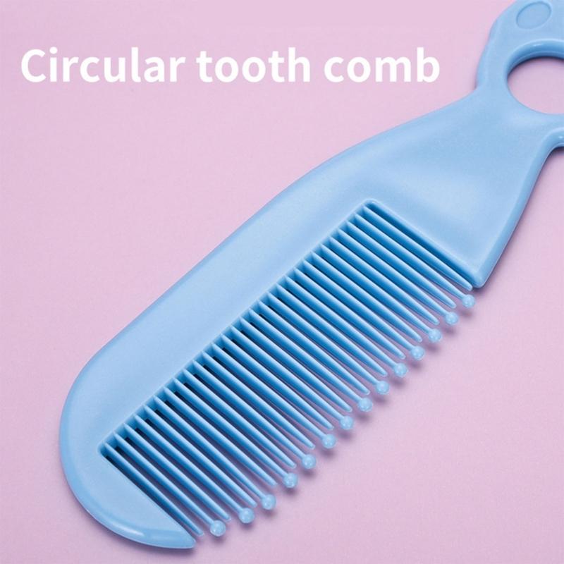 Baby Care Kit , 8pcs Essential Tools Comb Brush Combination Set Baby Nails Trimmer for Safe and Convenient Caring