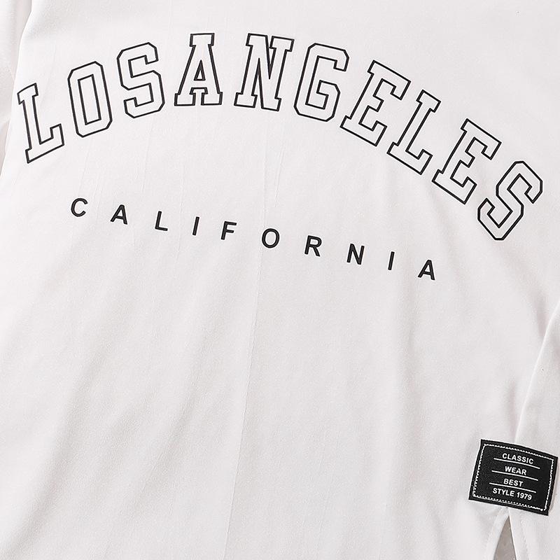 Костюм для девочек, летняя детская футболка с короткими рукавами и надписью, повседневные брюки, модный костюм из двух частей