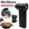 Mini Blower 110000RPM Turbo Fan with High Speed Duct Jet Fan Air Blower Turbo Violent Fan High-Performance Brushless Motor