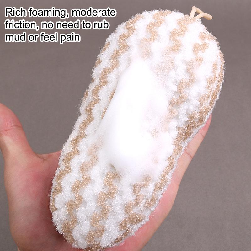 Small Slipper Bath For Spa Exfoliating Shower Brush Body Cleaning Scrub Mitt Rub Dead Skin Shower Towel Foam Body Massage