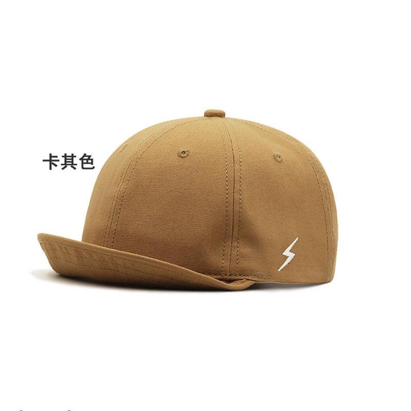 Soft-top, short-brimmed hat, suitable for large head sizes, a couple's baseball cap, ideal for travel and hiking, small-brimmed hat that makes the