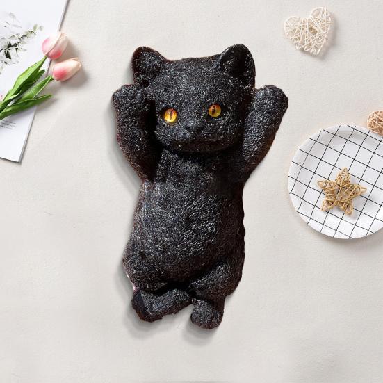 Реалистичная игрушка для кошек, сжимающая медленно восстанавливающийся мягкий TPR, снимает стресс, беспокойство, портативная для детей, подростков, взрослых, котят, животных, сжимающих сенсорную игрушку-фиджет