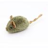 Squeaky Plush Mice for Cats Interactive Realistic Mouse Cat Toy with Touch Activated Sound Electronic Chirping Self Play Kitten Toy for Indoor Cats