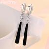 Prevent Allergy Silver Color Drop Earrings for Women Couples Creative Classic Jewelry Accessories Gifts
