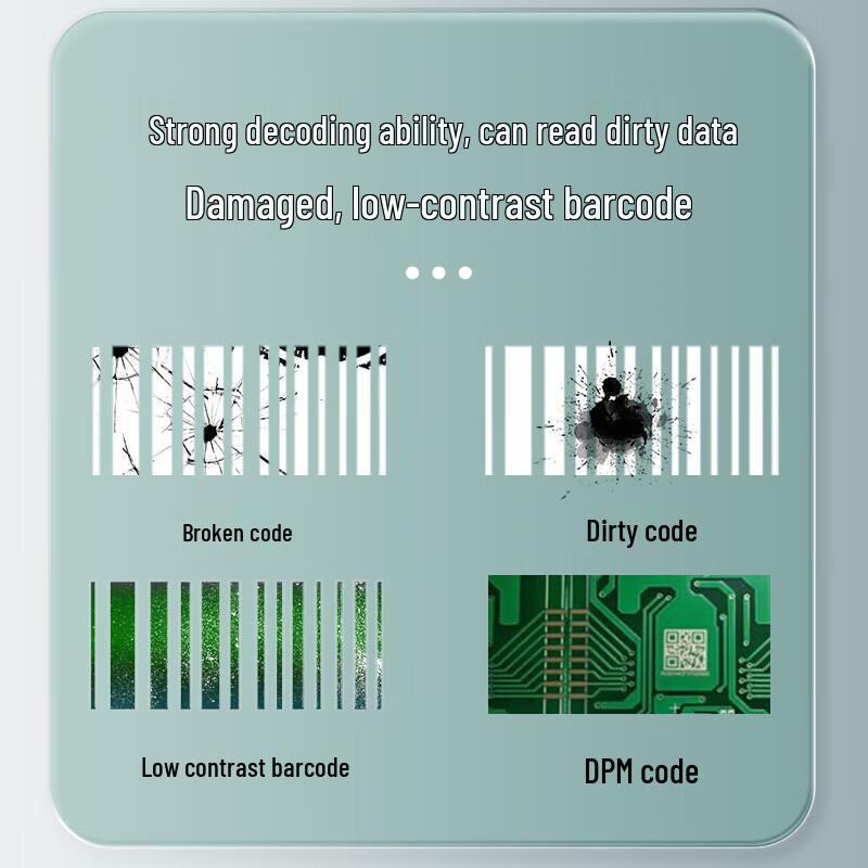 Comet WE50 Wired 1D/2D Industrial Barcode Scanner