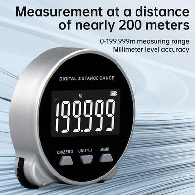 Электрическая линейка дальномер лента портативный HD LCD экран длинный Standbuy многофункциональная линейка инструменты лента электронный дальномер