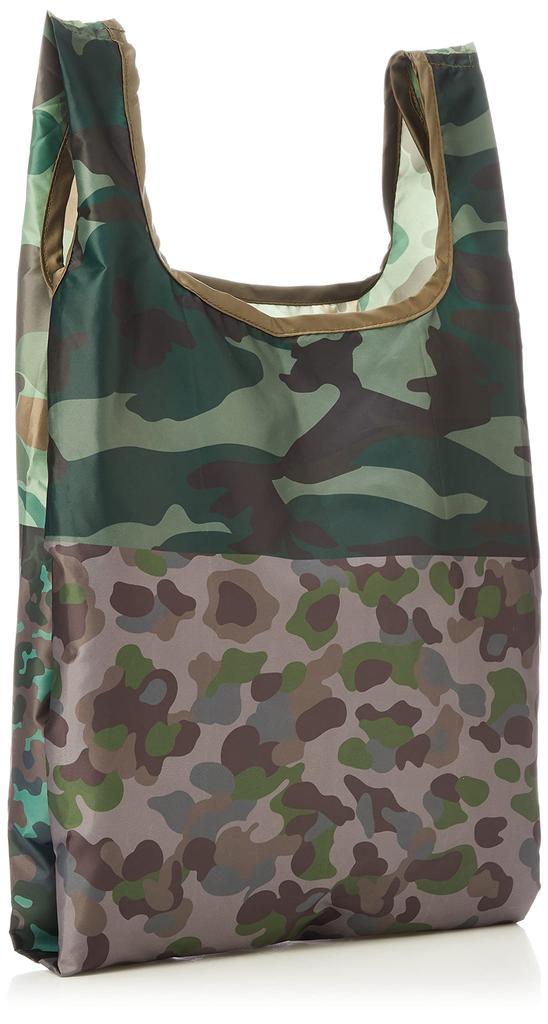 Eco Bag That Looks Like a Pocket Square Shopper Pocket Square A 6749 Camo [Routeto] RO.Loop