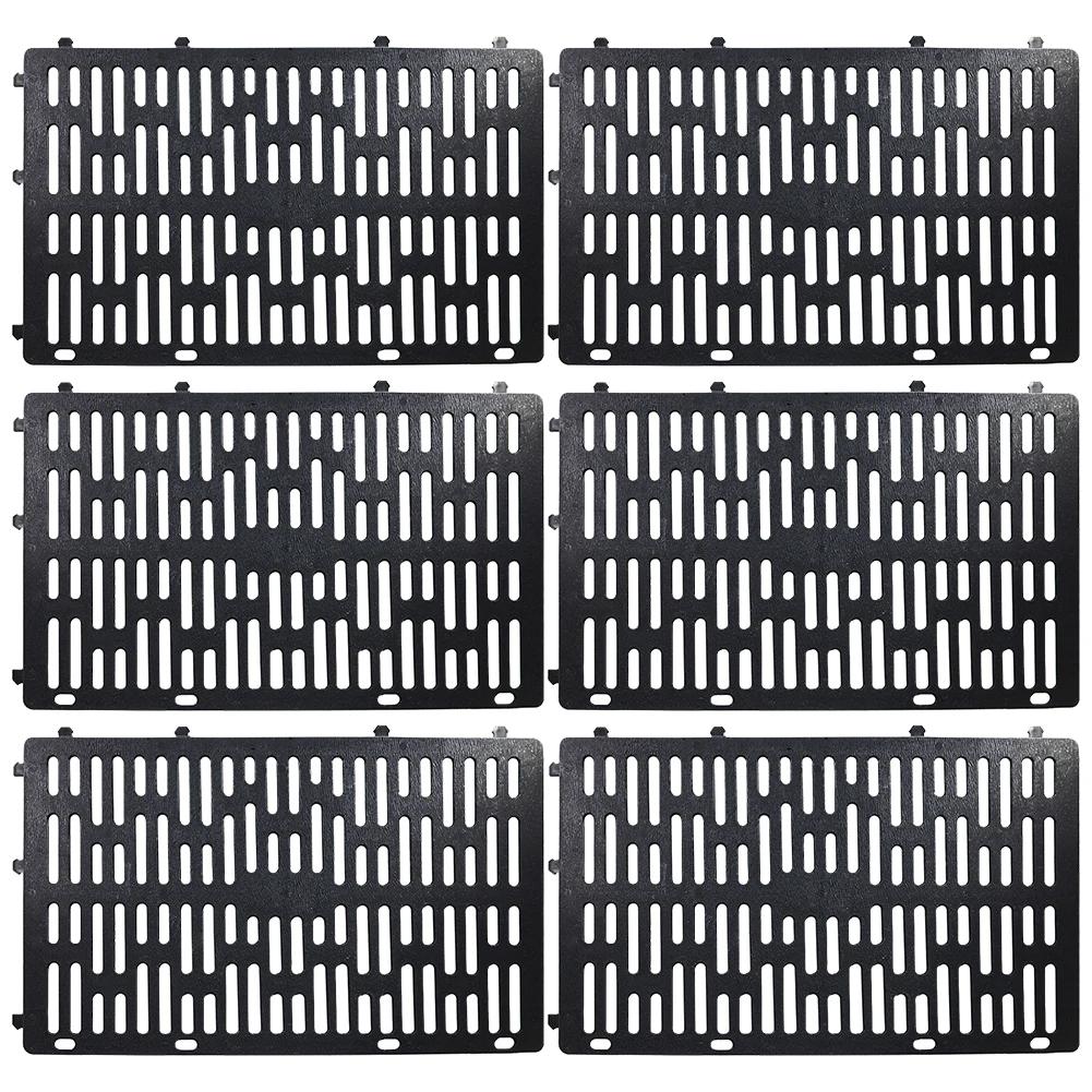 6pcs Tree Trunk Protector Vent Hole Design Plant Protector Cage PVC Trunk Bark Saplings Guard Cover Plant Protection Fence Tools