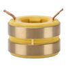 Токосъемное кольцо из латуни, токопроводящий коллектор, 2-канальный, внутренний диаметр 22 мм, внешний диаметр 38 мм, для бензинового генератора 168F