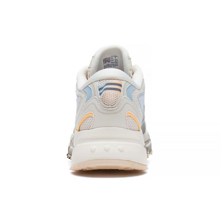 Li-Ning Удобные тканевые кожаные амортизирующие нескользящие износостойкие дышащие легкие низкие кроссовки для бега женские кроссовки ARLS006-1