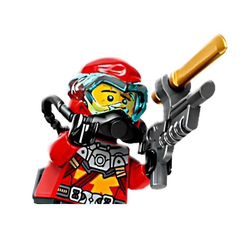 Набор Ниндзя Конструктор Драконы Огненного Леса Запретная Пятерка Мини Фигурки Игрушки