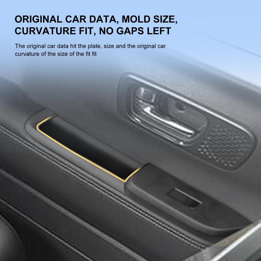 SMABEE для Honda N-BOX JF5 JF6 ящик для хранения дверных ручек, держатель для боковой двери автомобиля, лоток, органайзер, аксессуары, 2 шт./компл.