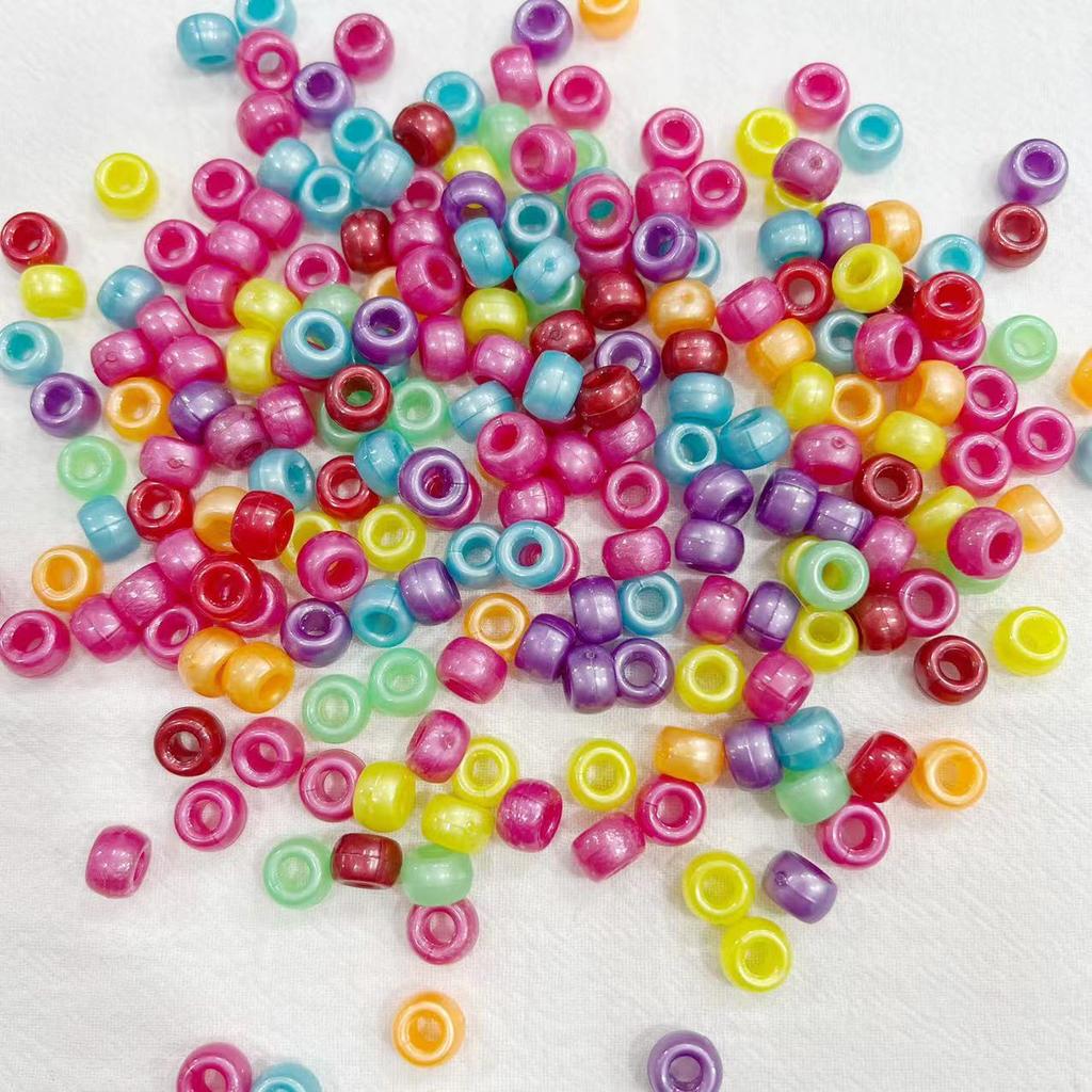 6 * 9 Little Horse Ball Acrylic Beads Children's Beaded Bracelet DIY Beads Dirty Braided Beads Shaped Beads Jewelry Accessories