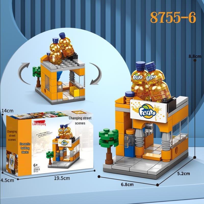 Образовательные строительные блоки, совместимые с Lego: Игрушки на военную, аэрокосмическую, мультяшную и древнеархитектурную тематику для детей