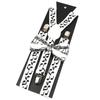 New Design Parent-Child Musical Suspender Set Include Stave Rainbow Bowtie For Party Dress Shirt Daily Wear Accessory Gift