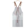 Transparent Cooking Aprons Waterproof Painting Apron Fashionable Household Apron  for Adults