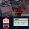 MS309 Automotive Trouble Code Reader Accurate Engine Diagnostic Tool Scanner Checks Engine Light and Emission Monitoring Status