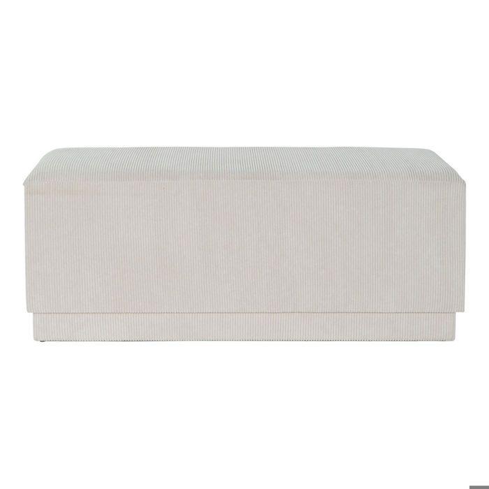 Banc Banquette - DKD Home Decor - Beige - MDF - Contemporain - Design