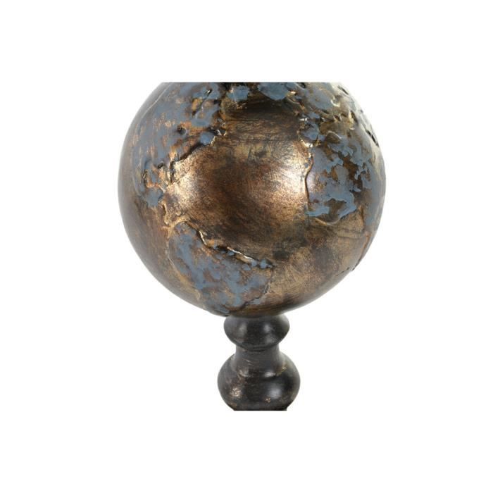 Figurine décorative - Gymnaste moderne - Résine - Doré - 29 x 16 x 33 cm