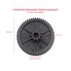 ESC EGE607 Air Conditioning Motor Repair Gear for Renault Clio. Teeth Numbers: 56 and 10; Diameter: 18.78 Mm; Thickness: 6.93 Mm