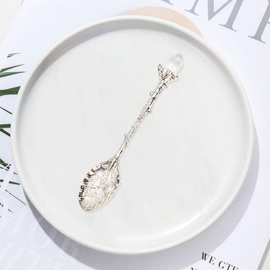 Твердая кофейная ложка, пищевая посуда из цинкового сплава