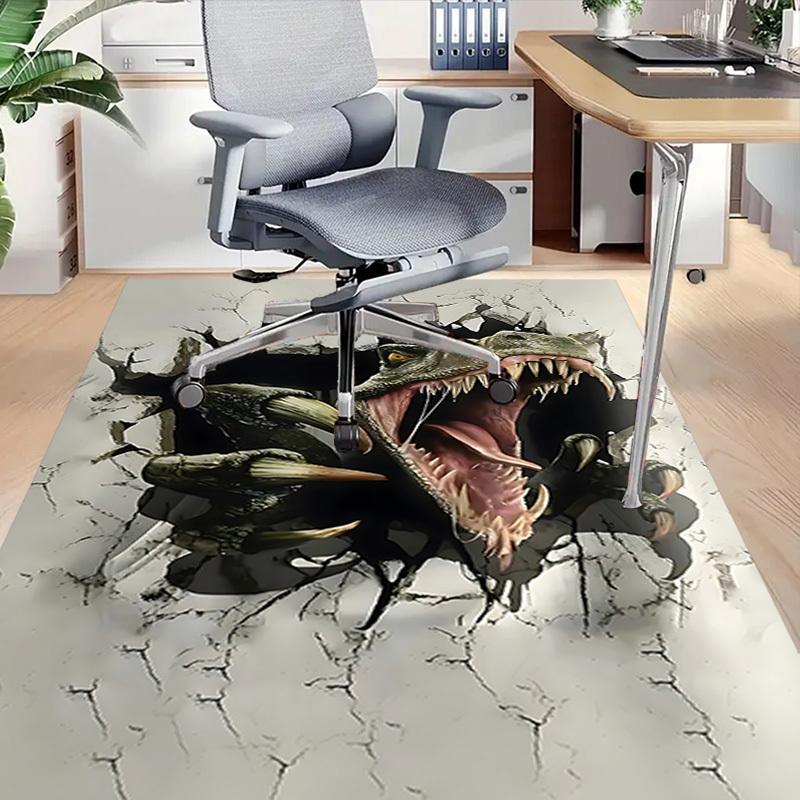1PC dinosaur wall Carpet Ultra Soft, Thick & Absorbent, Non Slip Machine Washable Mat for Entryway