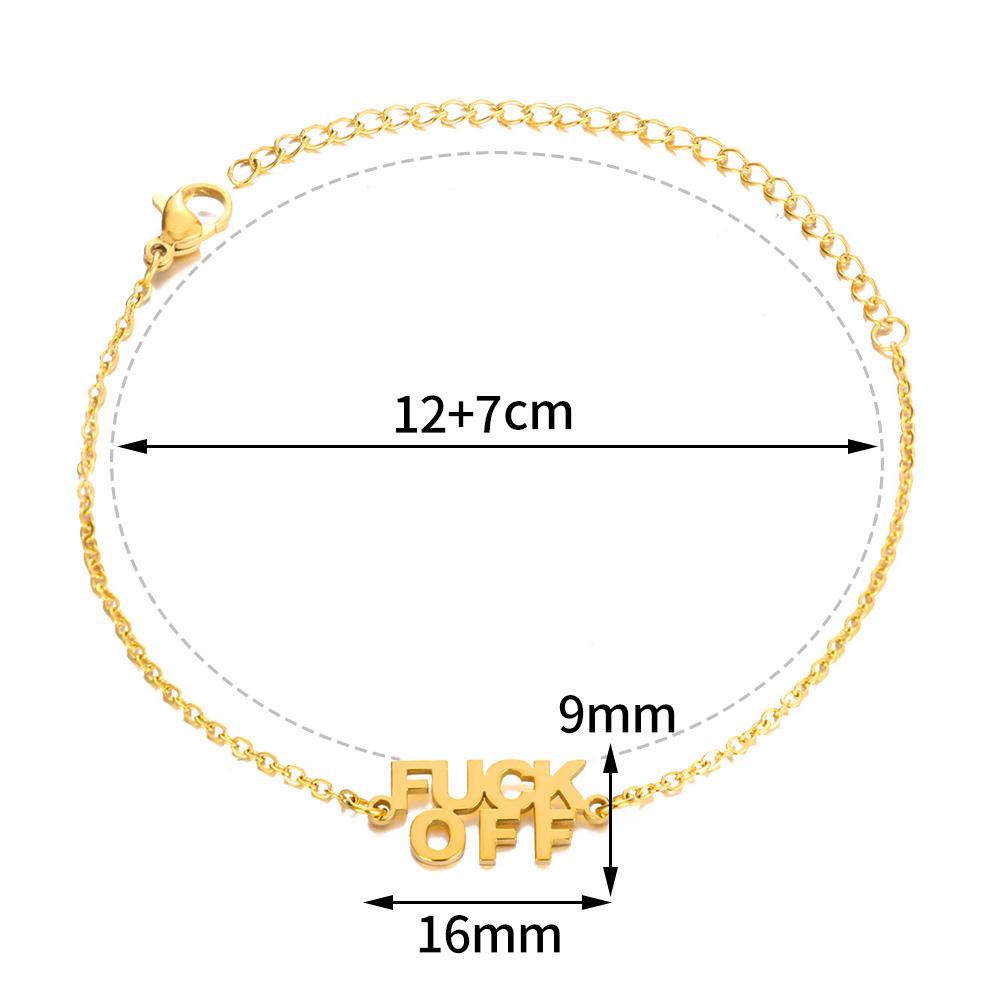 Бусины Браслеты на ногу для женщин Золотой цвет Цепочка из нержавеющей стали Браслет на щиколотку Модные летние пляжные ювелирные аксессуары Подарки